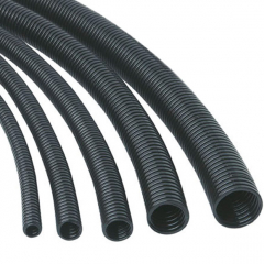 NW4.5 Unslit PA6 Conduit Normal Profile Black