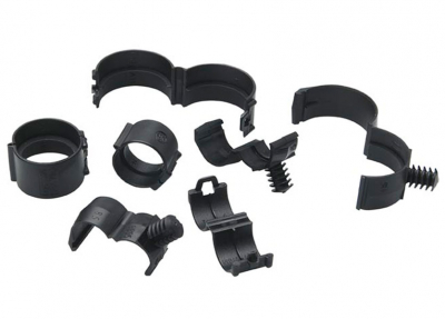 Conduit Clamping Clips and Collars