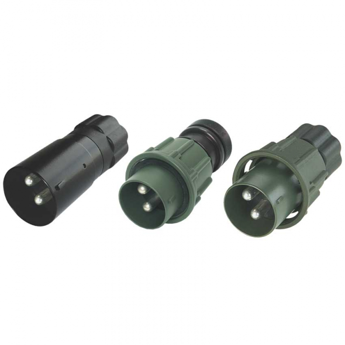 2 Pole Military Plugs