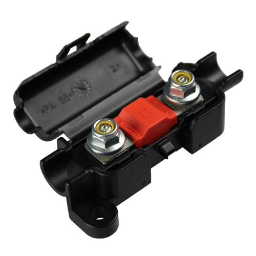 Midi/Strip Link Fuse Holder Consists 1 Moulding 2 Nuts.