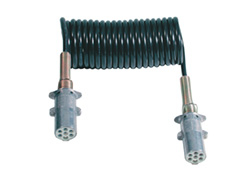 7S Hytrel Coil 24v 3.0mx60mm Metal Plugs & Cable Support