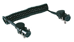 EBS Hytrel Coil 24v 3.5mx40mm Plastic Plugs & Cable Support