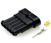 Superseal 5 way Connector Kit Male for 0.50-1.50mm cable