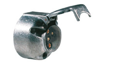 Metal Socket 7 Pin 12N With Fog Cut Out